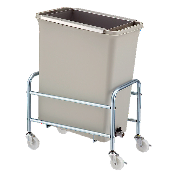 食品廃棄用水切り付きバルブ式ゴミ箱（20L）/M458RT-168LPCY