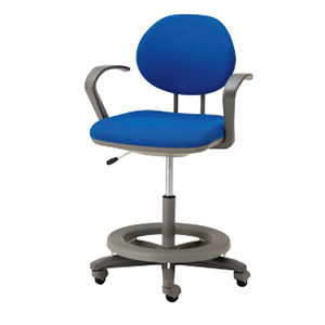 製図ハイポジション作業椅子/M536EL-SD6AC-ST-ZN