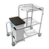 おむつ交換カート(45Lゴミ箱付き)/M162DCW-930Y